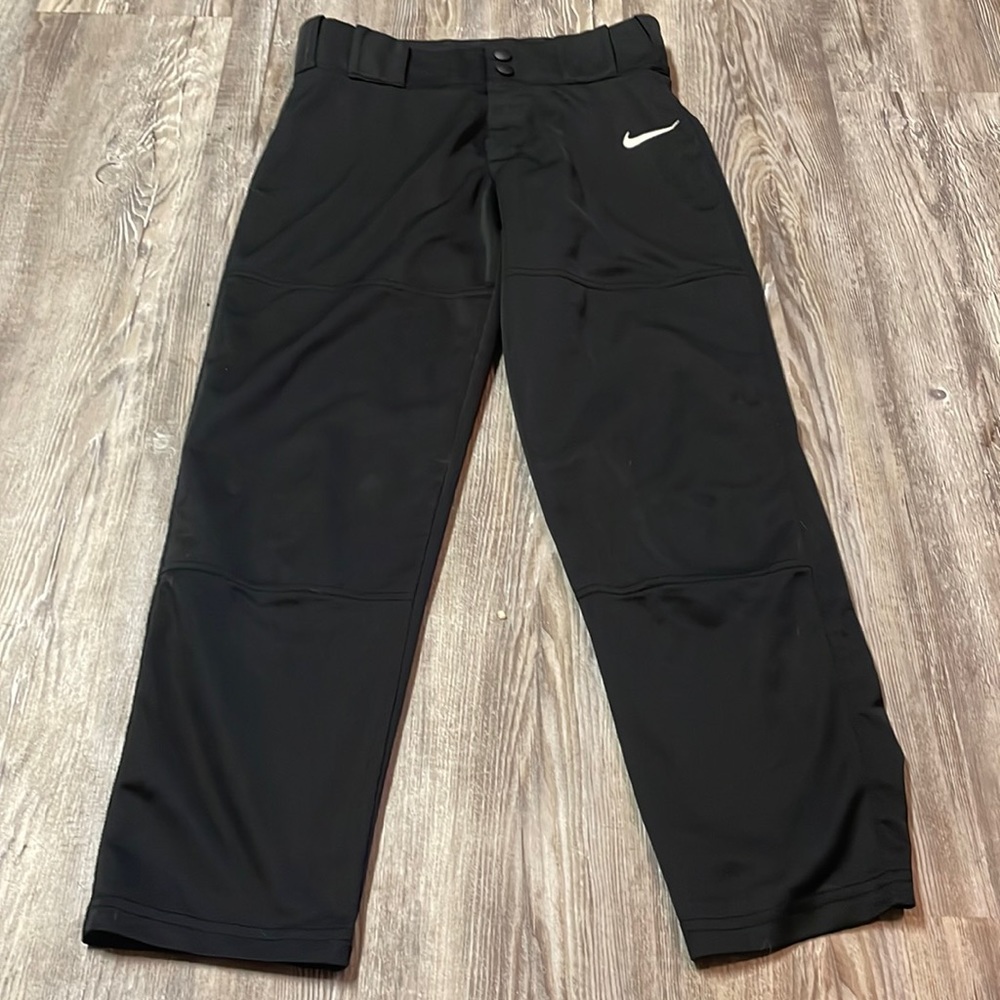 Black softball girls kids medium